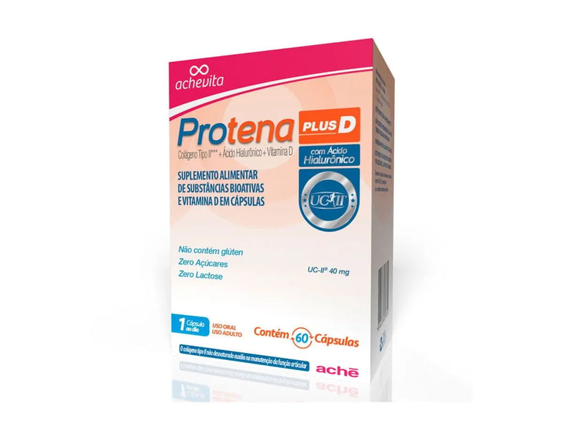 Suplemento Alimentar Protena Plus D 60 Cápsulas